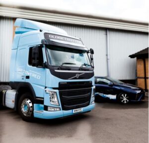 Gas and Hydrogen powered vehicles were showcased at the event 