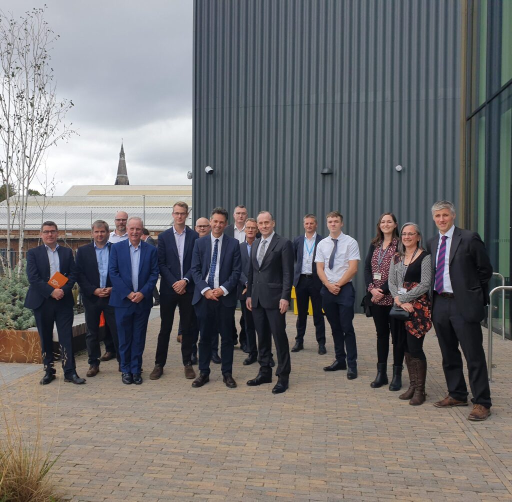 Birmingham Energy Institute Welcomes Minister to Tyseley Energy Park