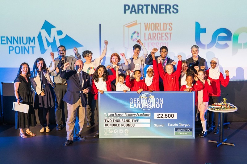 Tyseley Energy Park celebrates generation Earthshot school champions