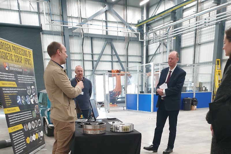 Chief Medical Officer Visits Tyseley Energy Park