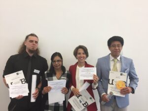 One of the winning teams, Demeter Vision 