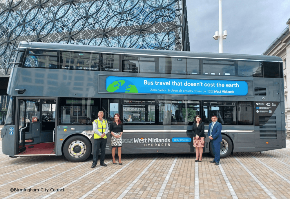 Birmingham's First Hydrogen Bus
