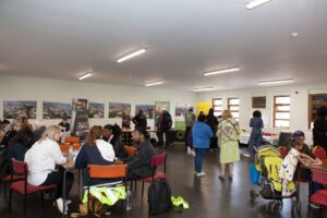 Throughout the day members of the community visited different stands to find out more about developments in the area.