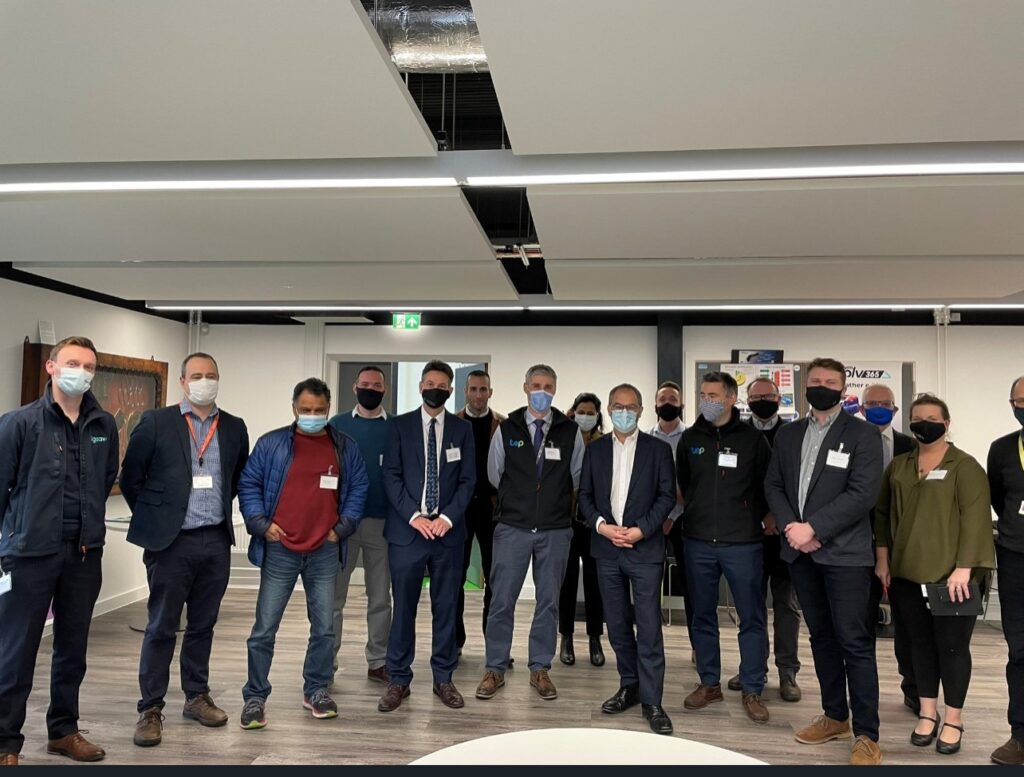 Tyseley Energy Park marks Small Business Saturday with ministerial visit