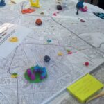 Models made by local pupils